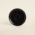 УЦЕНКА Чайная пара SL Home «Дарк», 300 мл, блюдце d=16.5 см, фарфор, чёрная - Фото 3