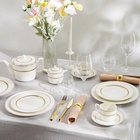 УЦЕНКА Набор посуды WY Grace, 18 предметов: 6 тарелок d=25.5 см, 6 тарелок d=20.5 см, 6 глубоких тарелок 350 мл, d=23 см, фарфор, белый - Фото 3