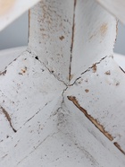 УЦЕНКА Табурет, дерево Албезия 25×25×24 см, цв. белый - Фото 11