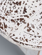 УЦЕНКА Табурет, дерево Албезия 25×25×24 см, цв. белый - Фото 5