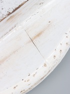 УЦЕНКА Табурет, дерево Албезия 25×25×24 см, цв. белый - Фото 8