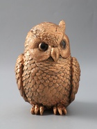 УЦЕНКА Копилка «Сова средняя» бронза, 25×20×30 см - Фото 2