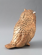 УЦЕНКА Копилка «Сова средняя» бронза, 25×20×30 см - Фото 3