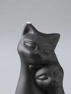 УЦЕНКА Фигура «Пара кошек» черная 10×27×10 см - Фото 6