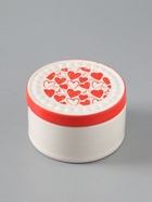 УЦЕНКА Шкатулка керамика «Сердечки» 7.5×7.5×4.5 см - Фото 2