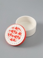 УЦЕНКА Шкатулка керамика «Сердечки» 7.5×7.5×4.5 см - Фото 3