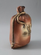 УЦЕНКА Копилка «Мешок сто тысяч» коричневый, 14×20×32 см - Фото 3