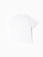 Футболка детская оверсайз MINAKU, однотонная, белая, рост 134 см - Фото 4