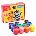 УЦЕНКА Гуашь 12 цветов по 10 мл, МИКС - Фото 4