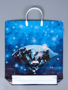 Пакет «Многогранность» полиэтиленовый с пластиковой ручкой, 44×40 см, 100 мкм - Фото 2