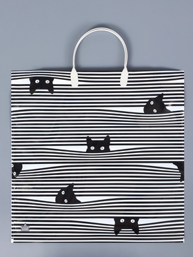 Пакет «Любопытство» полиэтиленовый с пластиковой ручкой, 36×37 см, 100 мкм