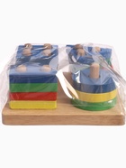 УЦЕНКА (НЕТ ОДНОГО КРУГА) Детская развивающая пирамидка «Собери сам» 11.5×11.5×5 см - Фото 6