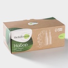 УЦЕНКА Набор для специй и соусов BellaTenero, 7 предметов: 2 ёмкости 250 мл, 5 баночек для специй, на бамбуковой подставке, фарфор, белый - Фото 13