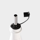 УЦЕНКА Набор для специй и соусов BellaTenero, 7 предметов: 2 ёмкости 250 мл, 5 баночек для специй, на бамбуковой подставке, фарфор, белый - Фото 8