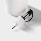 УЦЕНКА Набор для специй и соусов BellaTenero, 7 предметов: 2 ёмкости 250 мл, 5 баночек для специй, на бамбуковой подставке, фарфор, белый - Фото 9