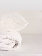 Постельное бельё 1.5-спальное «Монро», полисатин, белое - Фото 5