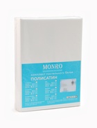 Постельное бельё 1.5-спальное «Монро», полисатин, белое - Фото 7