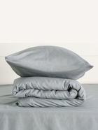 Постельное бельё 1.5-спальное «Монро», полисатин, серое - Фото 6