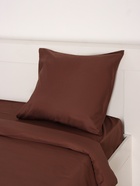 Постельное бельё 2-спальное «Монро», полисатин, цвет шоколадный - Фото 4