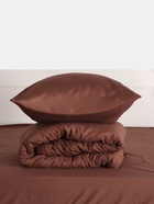 Постельное бельё 2-спальное «Монро», полисатин, цвет шоколадный - Фото 6