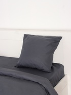 Постельное бельё 2-спальное «Монро», полисатин, цвет графит - Фото 4