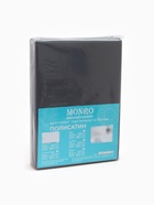 Постельное бельё 2-спальное «Монро», полисатин, цвет графит - Фото 7