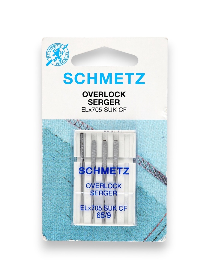 УЦЕНКА Иглы для плоскошовных и оверлок машин, для джерси, №65, 4 шт. - Фото 1