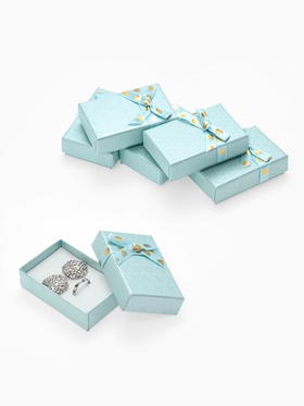 Набор подарочных коробочек 6 шт. под набор «Влюбленность», 5×8 см, (полезная часть 7.7×4.8 см), голубой