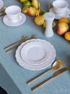 Тарелка глубокая Garden rose, d=24 см, 630 мл, фарфор, белая - Фото 5