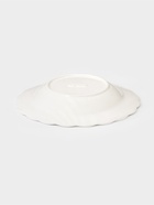 Тарелка глубокая Garden rose, d=24 см, 630 мл, фарфор, белая - Фото 4