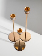 Подсвечник металл "Кольцо из страз" d=2,2 см набор 3 шт золото h=22, 27, 32 см  (артикул 10937307)  большой выбор товаров оптом и в розницу по низким ценам с доставкой