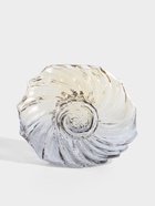 Ваза стекло настольная "Кеннет" ракушка, 20х24 см, коричнево-синий  (артикул 10970064)  большой выбор товаров оптом и в розницу по низким ценам с доставкой