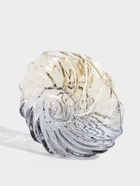 Ваза стекло настольная "Кеннет" ракушка, 20х24 см, коричнево-синий  (артикул 10970064)  большой выбор товаров оптом и в розницу по низким ценам с доставкой