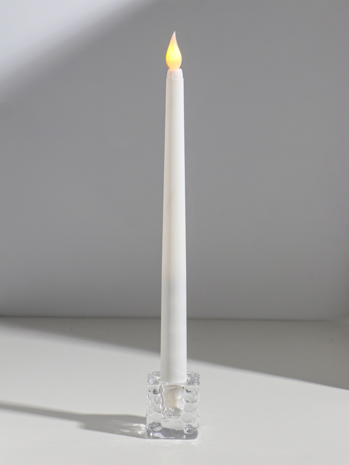 Подсвечник стекло на 1 свечу 