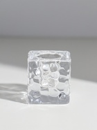 Подсвечник стекло на 1 свечу "Куб. Лёд" прозрачный d=2 см 4х4х4 см  (артикул 10973605)  большой выбор товаров оптом и в розницу по низким ценам с доставкой