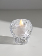 Подсвечник стекло на 1 свечу "Бутон. Лёд" прозрачный d=3,5 см 6х6х6 см  (артикул 10973606)  большой выбор товаров оптом и в розницу по низким ценам с доставкой