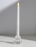 Подсвечник стекло на 1 свечу "Бутон. Лёд" прозрачный d=3,5 см 6х6х6 см  (артикул 10973606)  большой выбор товаров оптом и в розницу по низким ценам с доставкой