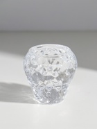 Подсвечник стекло на 1 свечу "Бутон. Лёд" прозрачный d=3,5 см 6х6х6 см  (артикул 10973606)  большой выбор товаров оптом и в розницу по низким ценам с доставкой