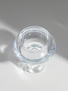 Подсвечник стекло на 1 свечу "Тюльпан на ножке" прозрачный d=2,5 см 6х6х7,5 см  (артикул 10973607)  большой выбор товаров оптом и в розницу по низким ценам с доставкой