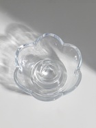 Подсвечник стекло на 1 свечу "Цветок" прозрачный d=2 см 9х9х4 см  (артикул 10973608)  большой выбор товаров оптом и в розницу по низким ценам с доставкой