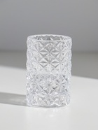 Подсвечник стекло на 1 свечу двусторонний "Морозные узоры" прозрачный d=2 см 3,5 см 5х5х8 см   10973  (артикул 10973611)  большой выбор товаров оптом и в розницу по низким ценам с доставкой