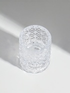 Подсвечник стекло на 1 свечу двусторонний "Морозные узоры" прозрачный d=2 см 3,5 см 5х5х8 см   10973  (артикул 10973611)  большой выбор товаров оптом и в розницу по низким ценам с доставкой