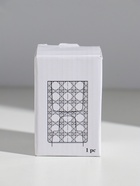 Подсвечник стекло на 1 свечу двусторонний "Морозные узоры" прозрачный d=2 см 3,5 см 5х5х8 см   10973  (артикул 10973611)  большой выбор товаров оптом и в розницу по низким ценам с доставкой