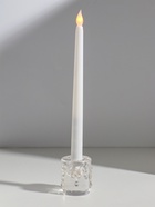 Подсвечник стекло на 1 свечу "Капли лавы" прозрачный d=2,5 см 5х5х5,5 см  (артикул 10973615)  большой выбор товаров оптом и в розницу по низким ценам с доставкой