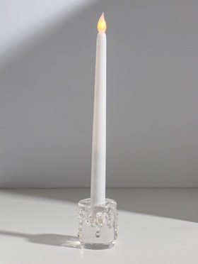 Подсвечник стекло на 1 свечу 