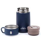 УЦЕНКА Термос для еды Мастер К Adventure, 800 мл, сохраняет тепло до 12 ч, нержавеющая сталь, синий - Фото 3