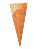 Вафельный рожок «Стандарт», естественный край, оранжевый, 345 шт. - Фото 2