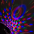 УЦЕНКА Световой прибор хрустальный шар, d=17.5 см, с музыкой, Bluetooth, 220V - Фото 4