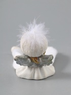 УЦЕНКА Сувенир полистоун «Ангелочек в белом наряде, в шапке с пухом» сидит 6×4×15 см - Фото 6