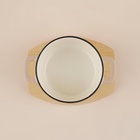 УЦЕНКА Кастрюля SL Home «Андалусия», 750 мл, d=14 см, h=7 см, с крышкой, на деревянной подставке, индукция, чугун, бежевая - Фото 5